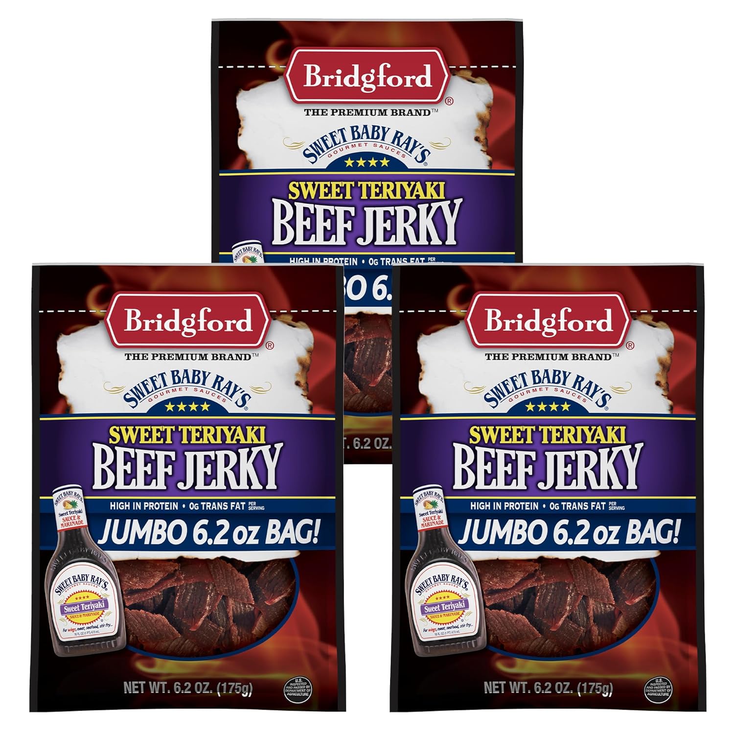 Beef Jerky - Sweet Teriyaki - 6.2 OZ