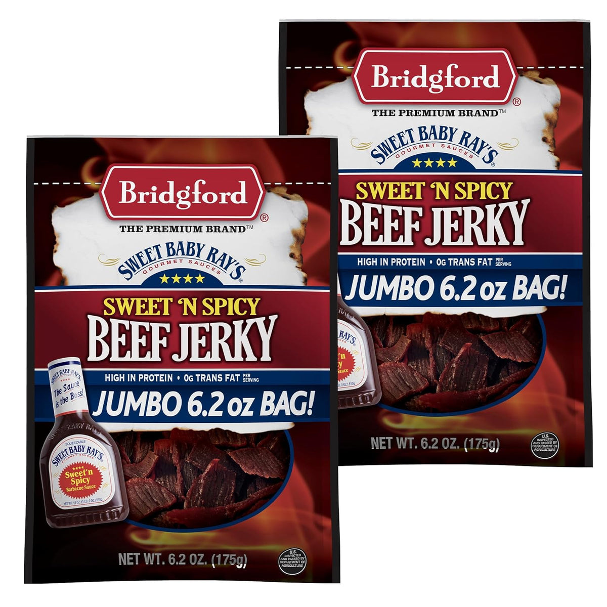 Beef Jerky - Sweet N Spicy - 6.2 OZ
