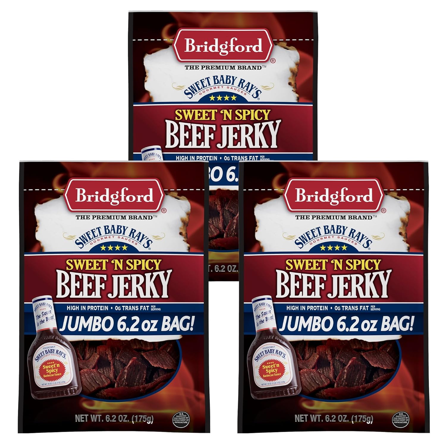 Beef Jerky - Sweet N Spicy - 6.2 OZ