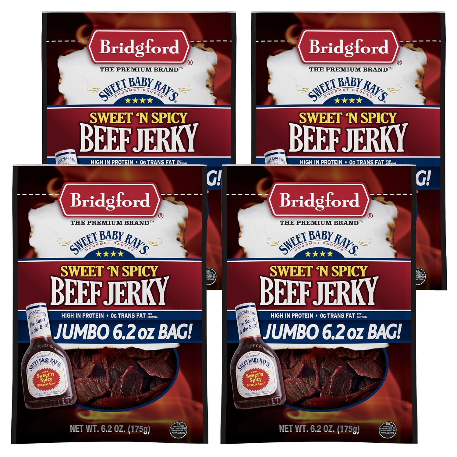Beef Jerky - Sweet N Spicy - 6.2 OZ