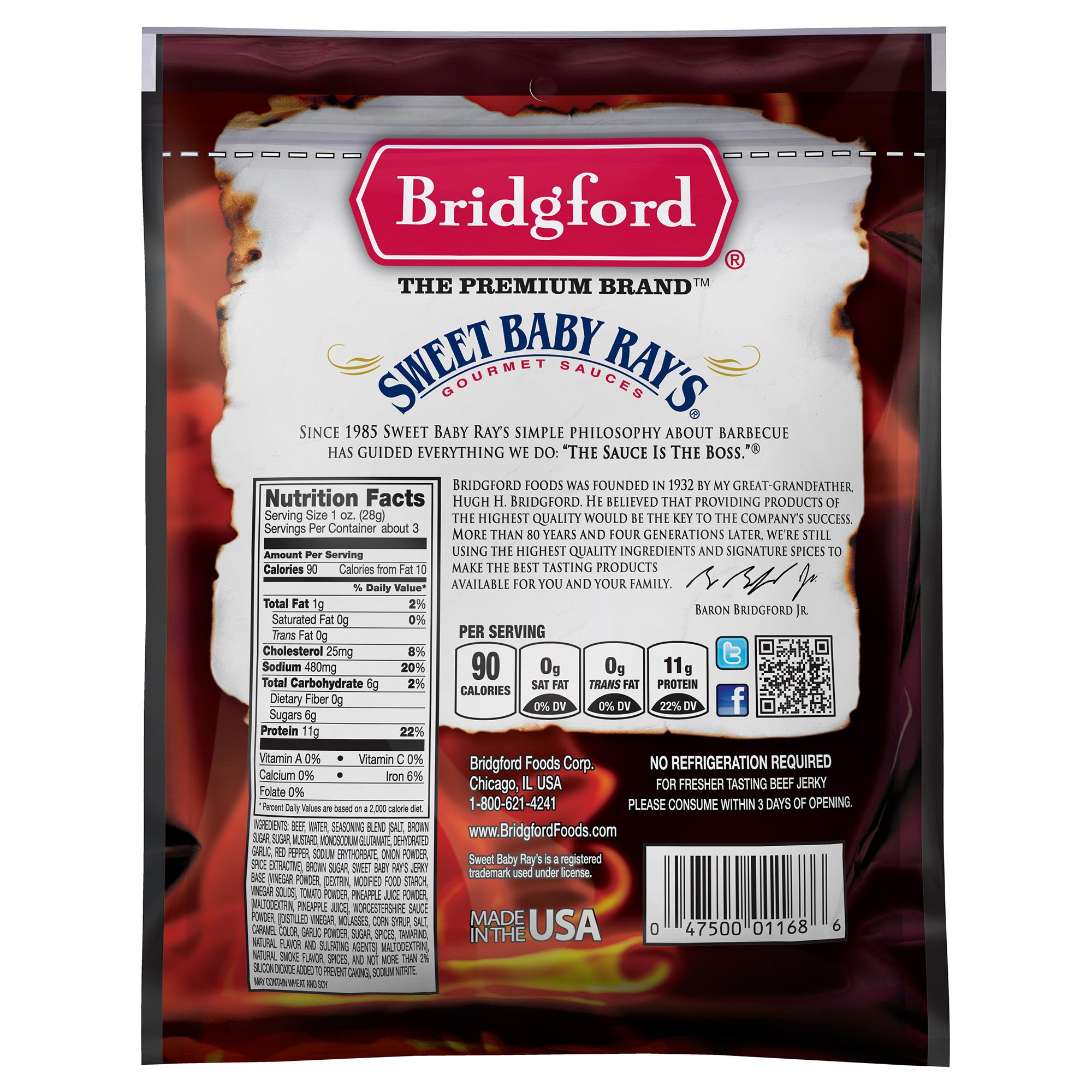 Beef Jerky - Original - 3.25 OZ