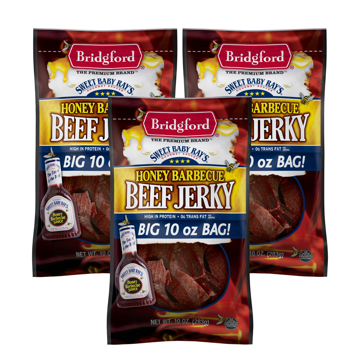 Beef Jerky - Honey BBQ - 10 OZ