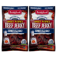 Bridgford - SBR Sweet N' Spicy Beef Jerky - 8 oz