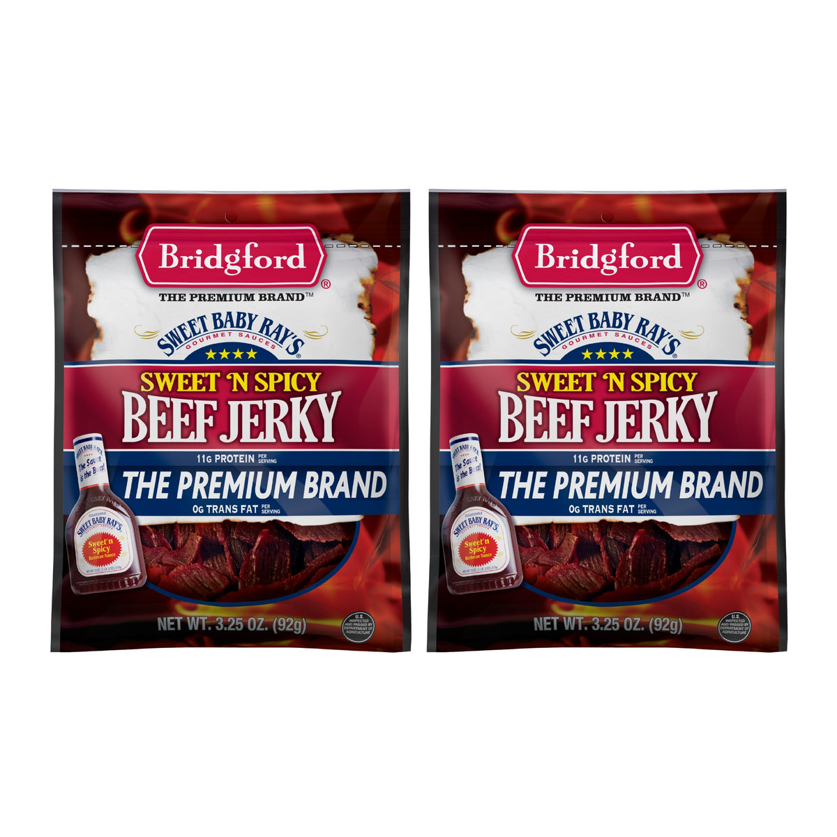 Beef Jerky - Sweet N Spicy - 3.25 OZ