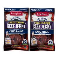 Bridgford - SBR Sweet Teriyaki Beef Jerky - 8 oz