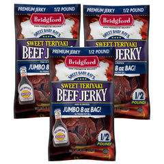 Bridgford - SBR Sweet Teriyaki Beef Jerky - 8 oz