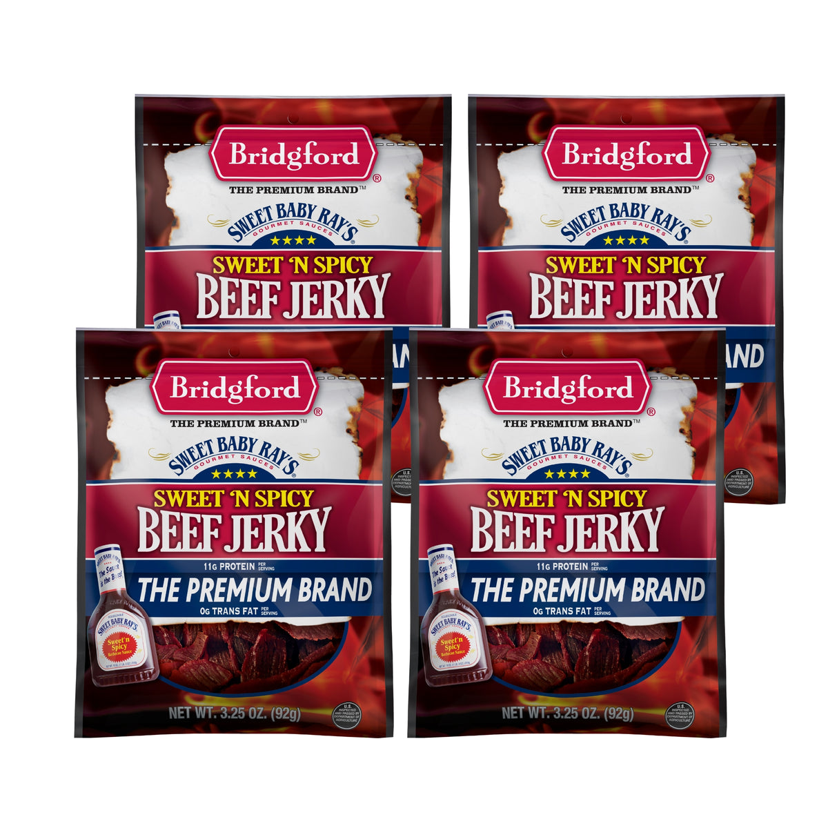 Beef Jerky - Sweet N Spicy - 3.25 OZ