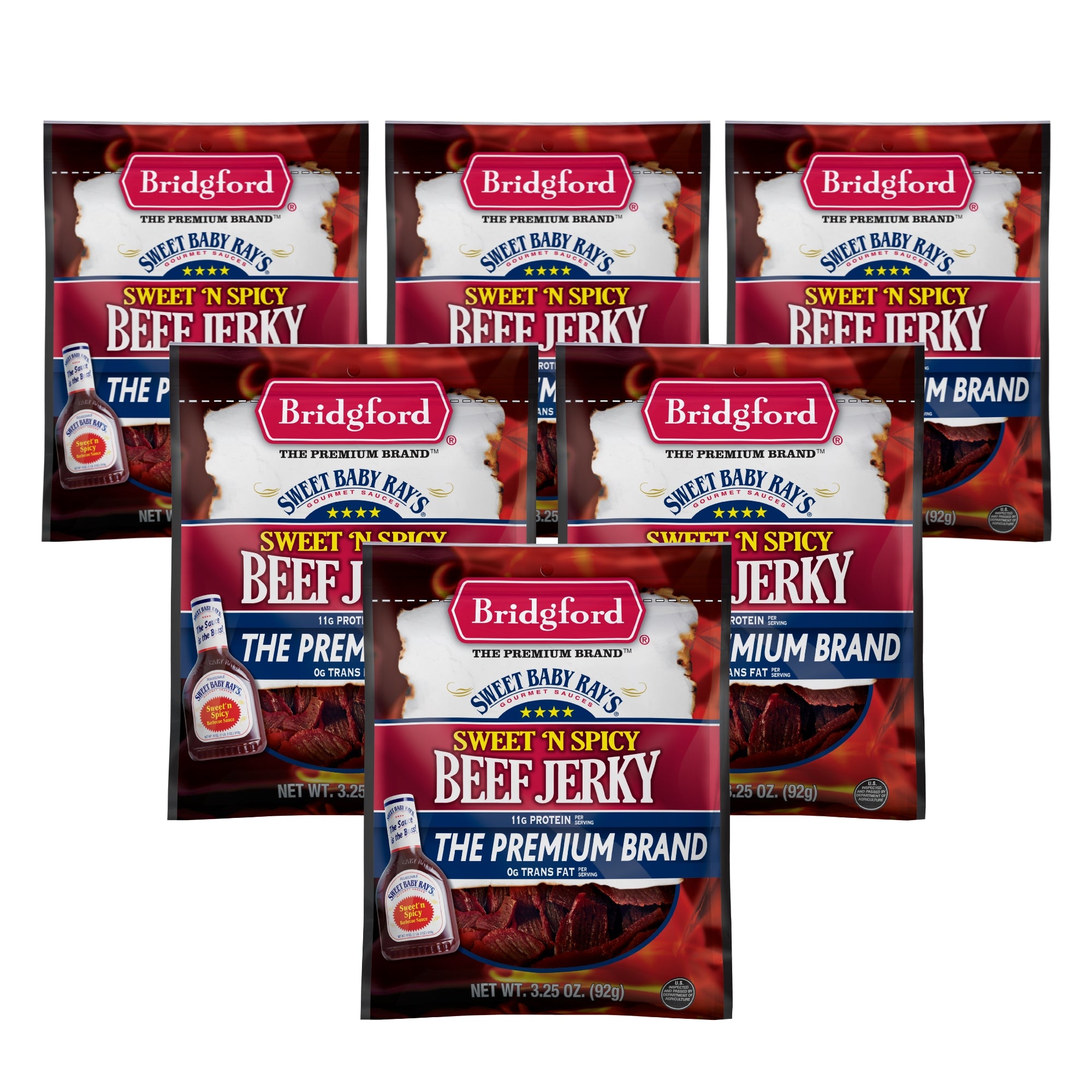 Beef Jerky - Sweet N Spicy - 3.25 OZ