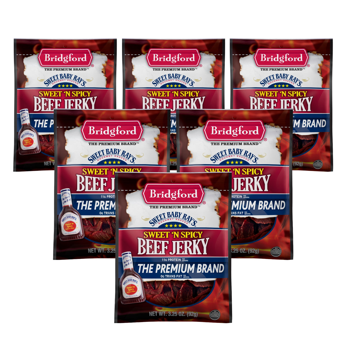 Beef Jerky - Sweet N Spicy - 3.25 OZ