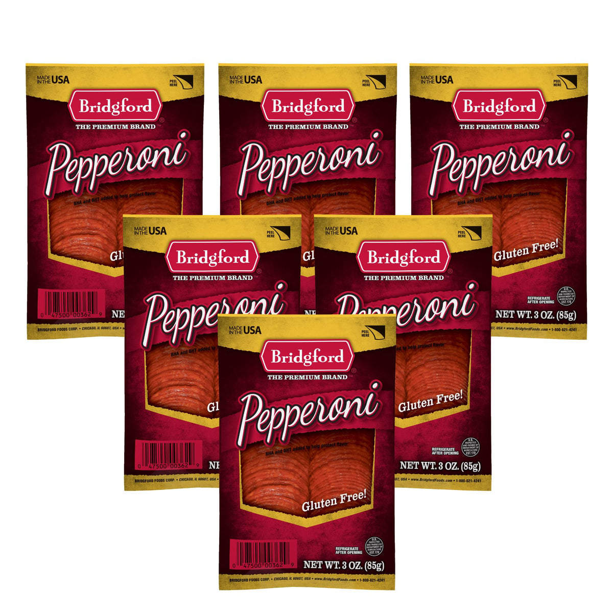 Sliced Pepperoni