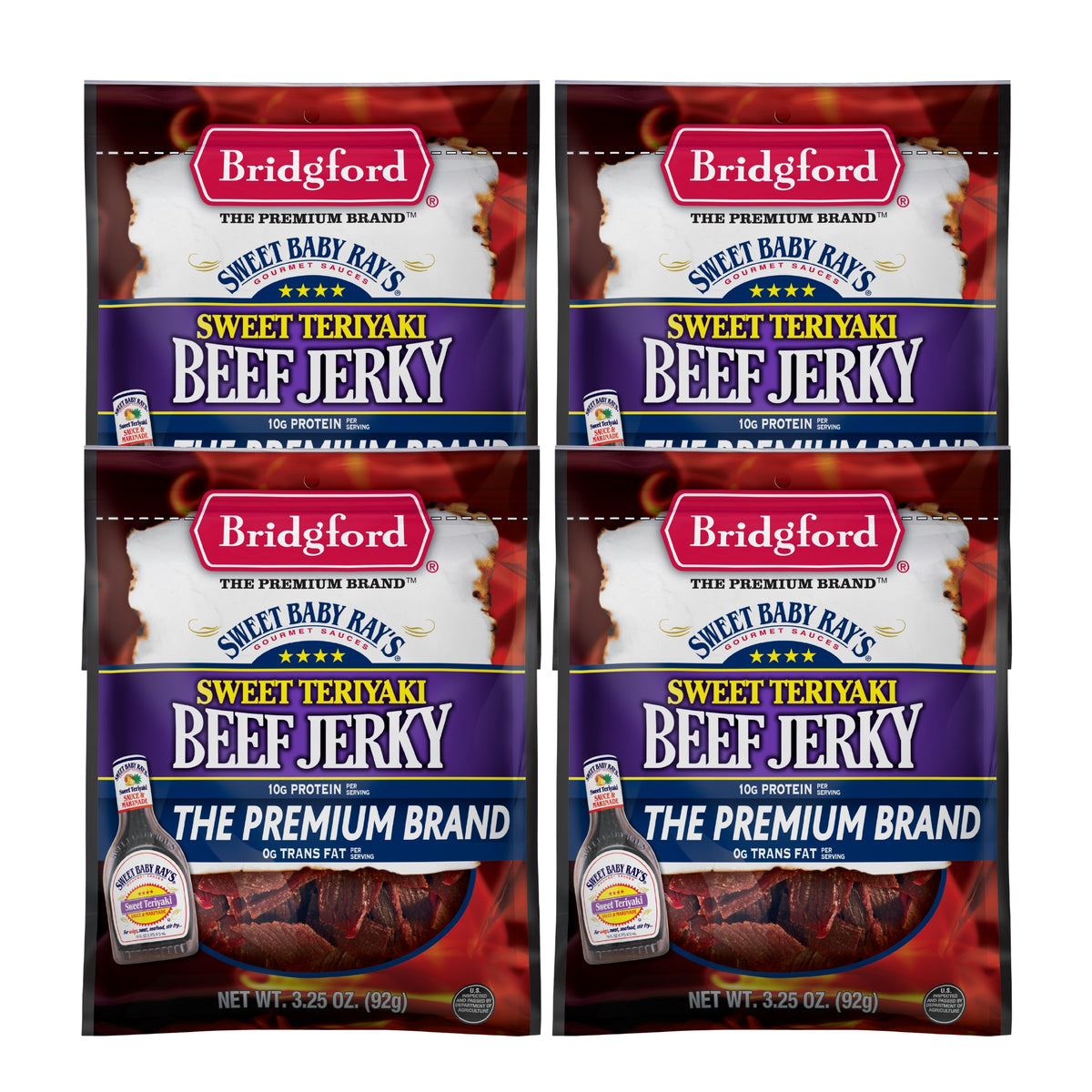Beef Jerky - Sweet Teriyaki 3.25 OZ