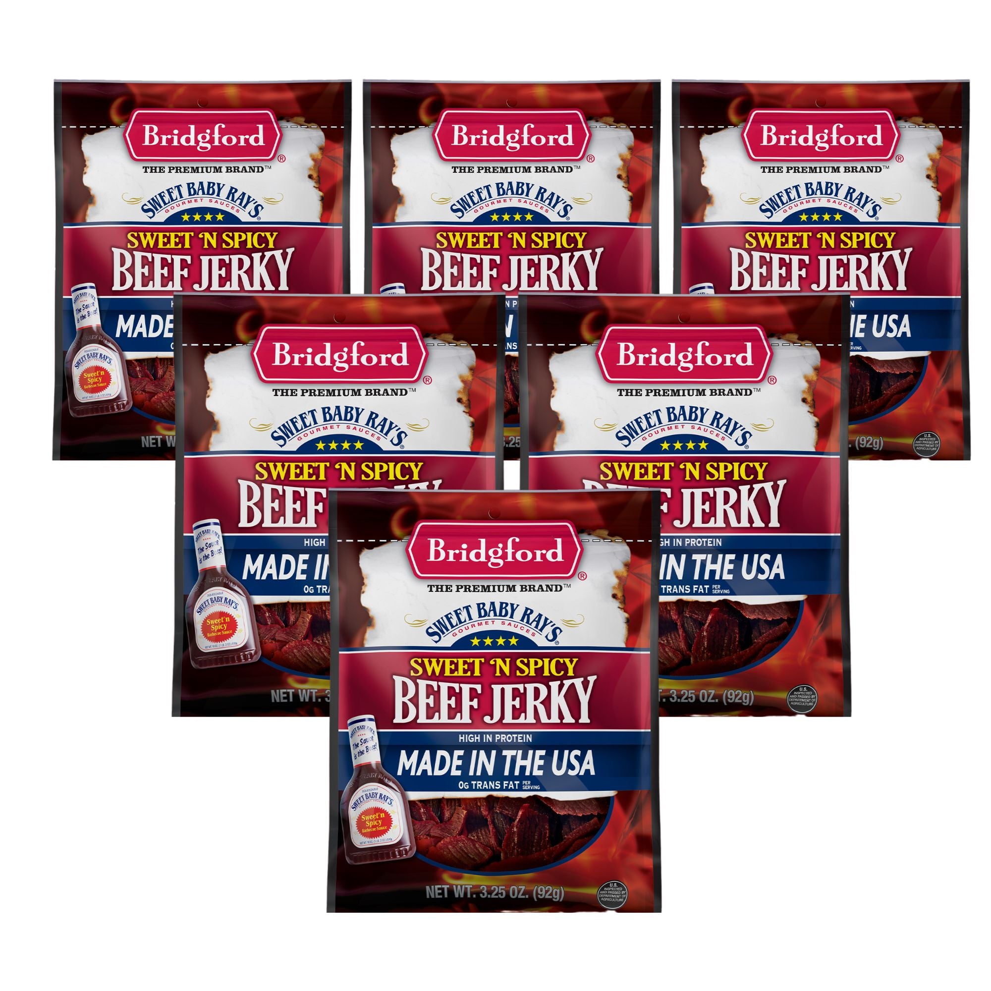 Beef Jerky - Sweet N Spicy - 6.2 OZ