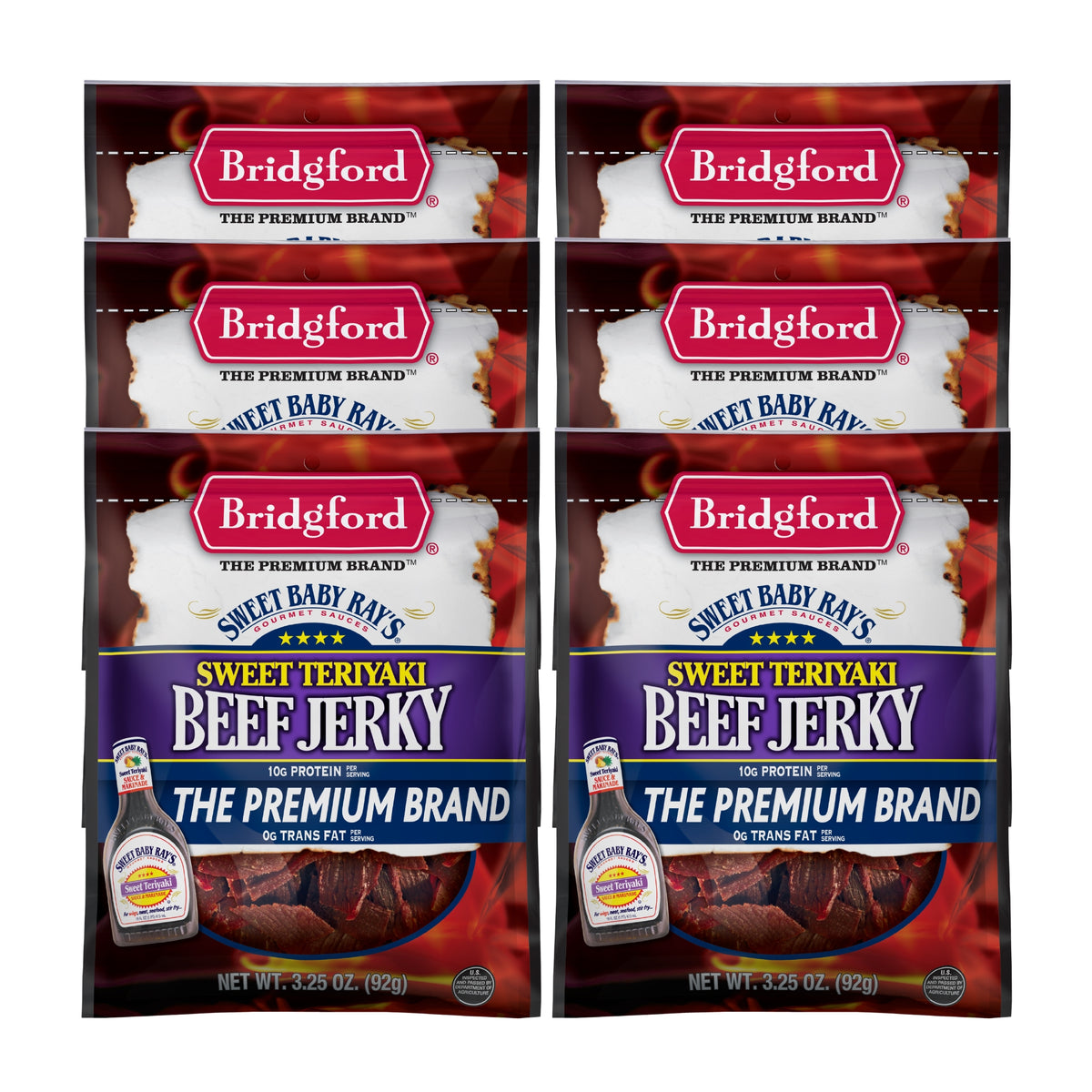 Beef Jerky - Sweet Teriyaki 3.25 OZ