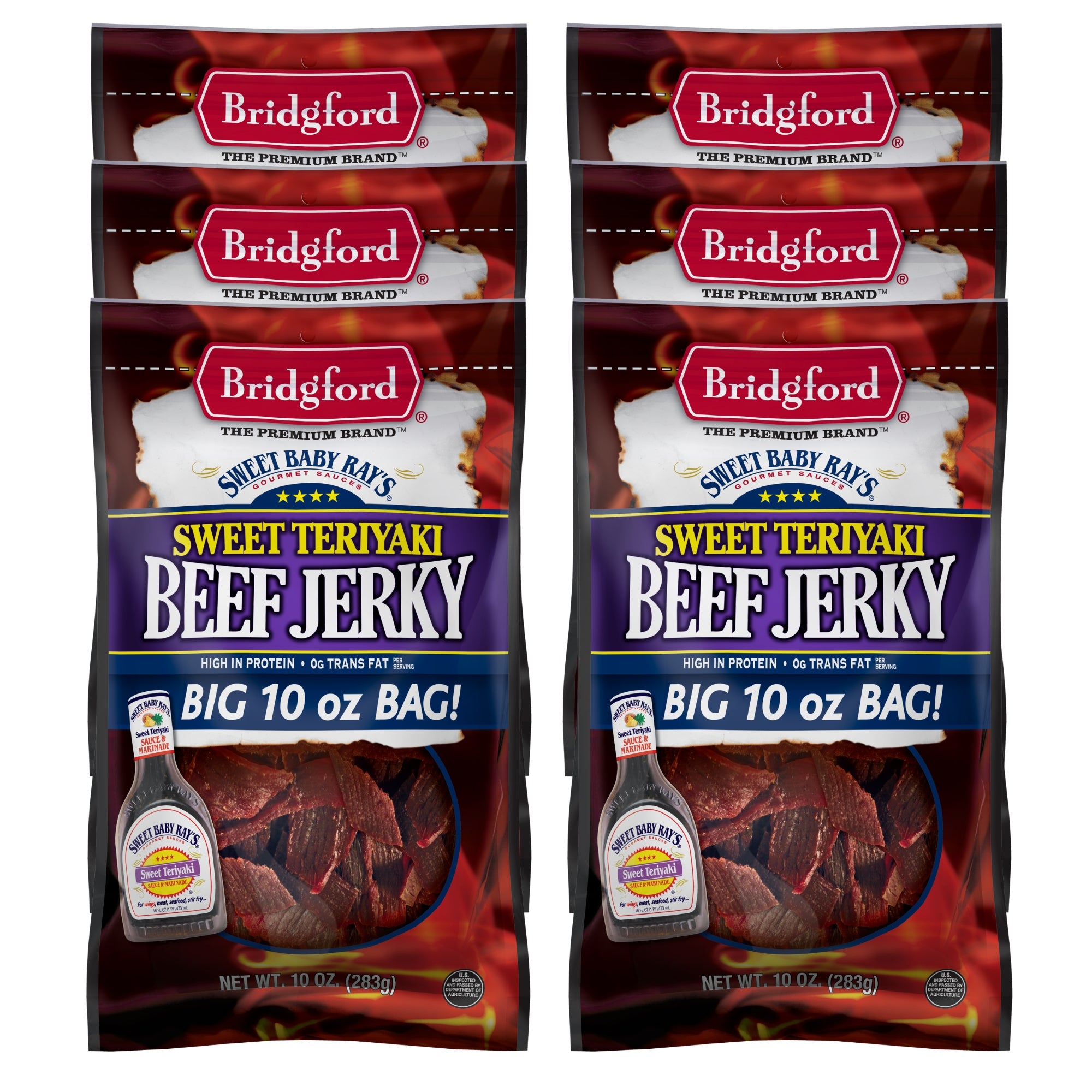Beef Jerky - Sweet Teriyaki - 10 OZ
