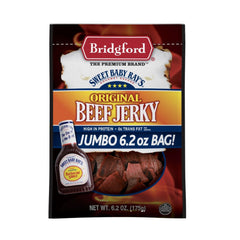 Bridgford Original Beef Jerky, 6.2 oz package