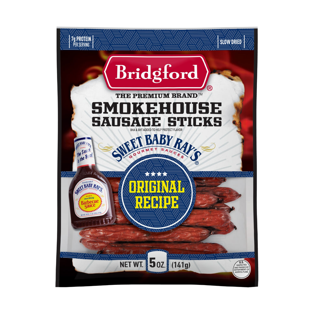 Bridgford Smokehouse Sausage Sticks Original, 5 oz package