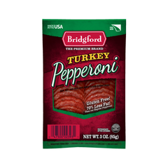 Bridgford Turkey Pepperoni, 3 oz package
