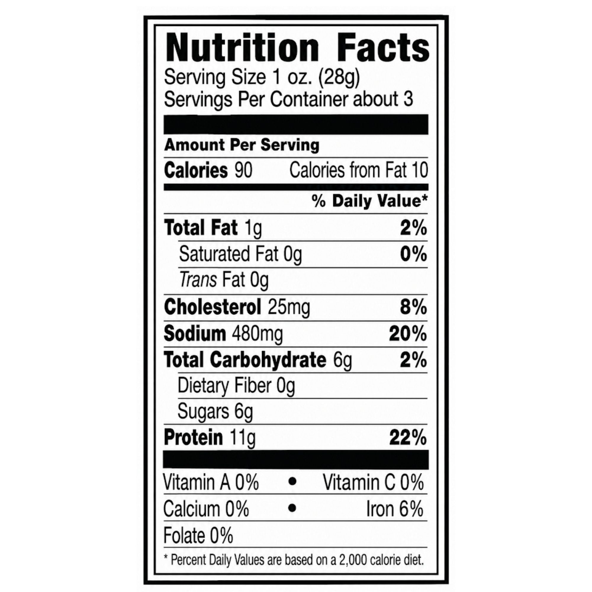 Beef Jerky - Sweet N Spicy - 3.25 OZ