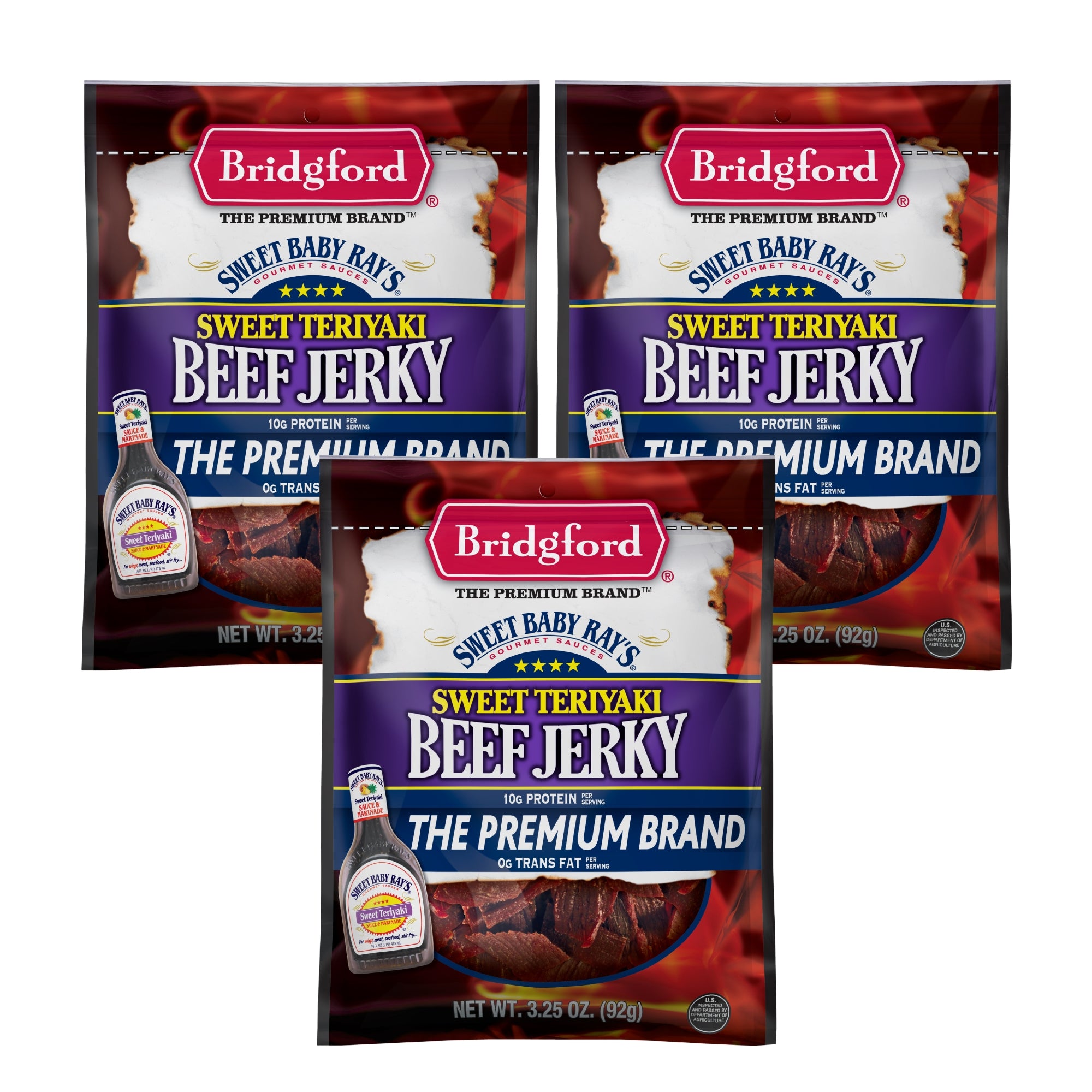 Beef Jerky - Sweet Teriyaki 3.25 OZ