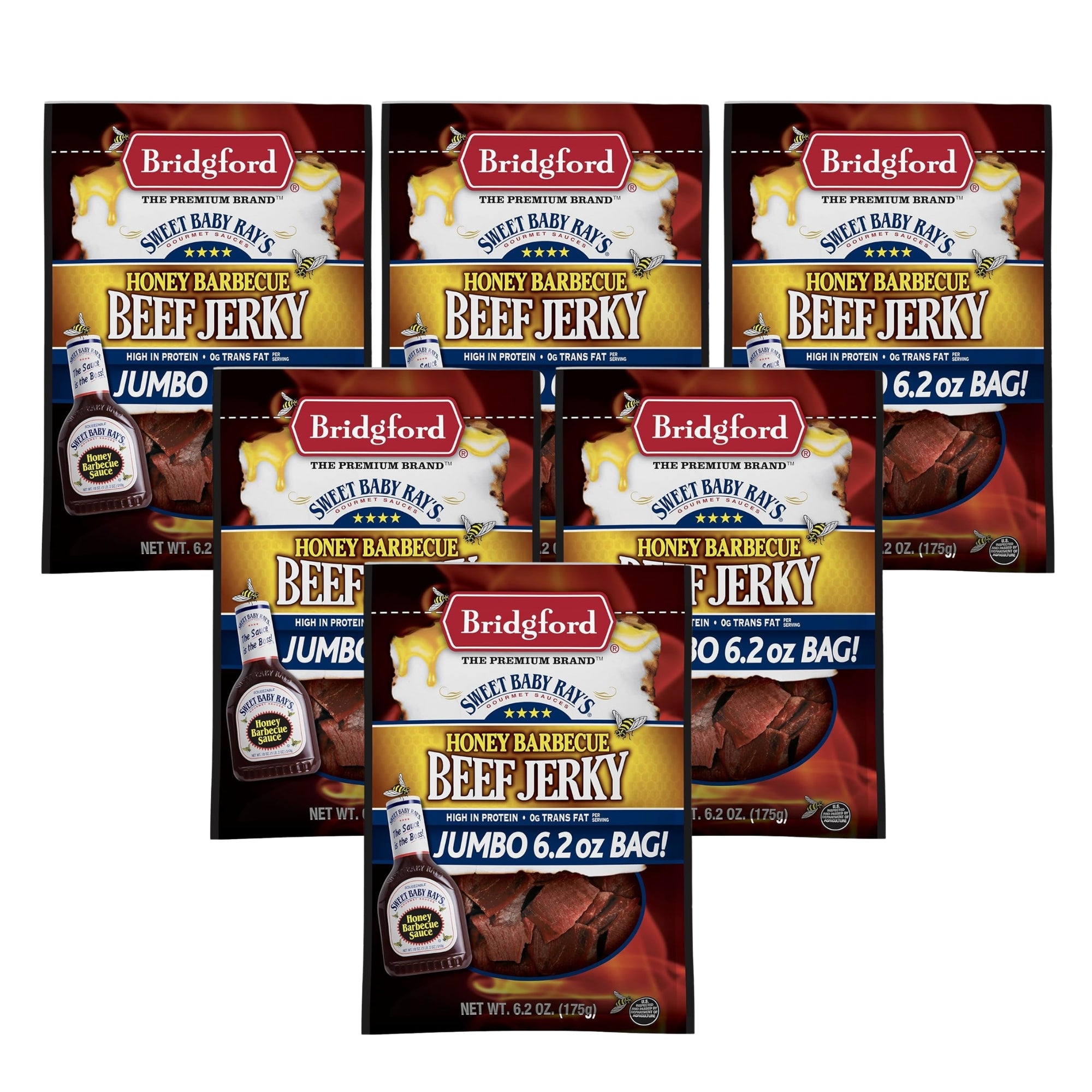 Beef Jerky - Honey BBQ - 6.2 OZ
