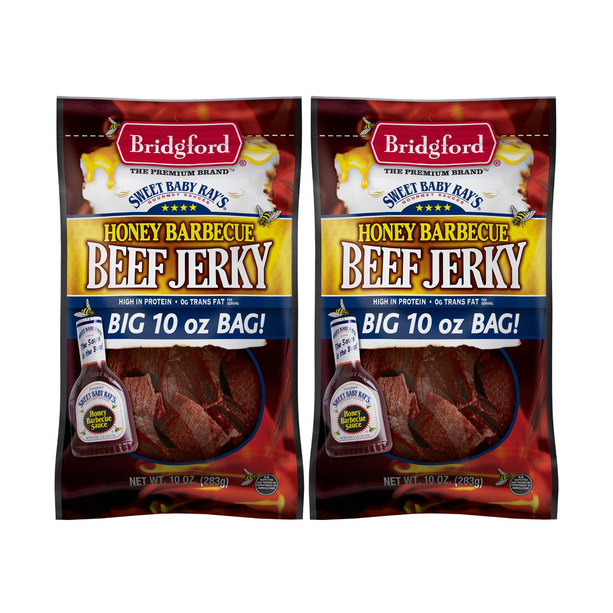 Beef Jerky - Honey BBQ - 10 OZ
