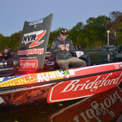 Luke Clausen ready to fish Lake Okeechobee