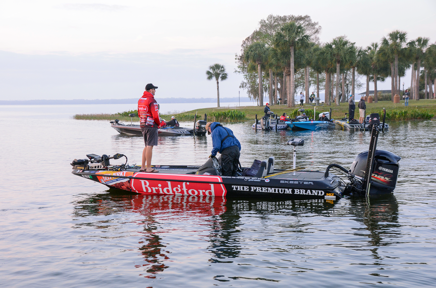 Matt Stefen is always prepared for a day on the water