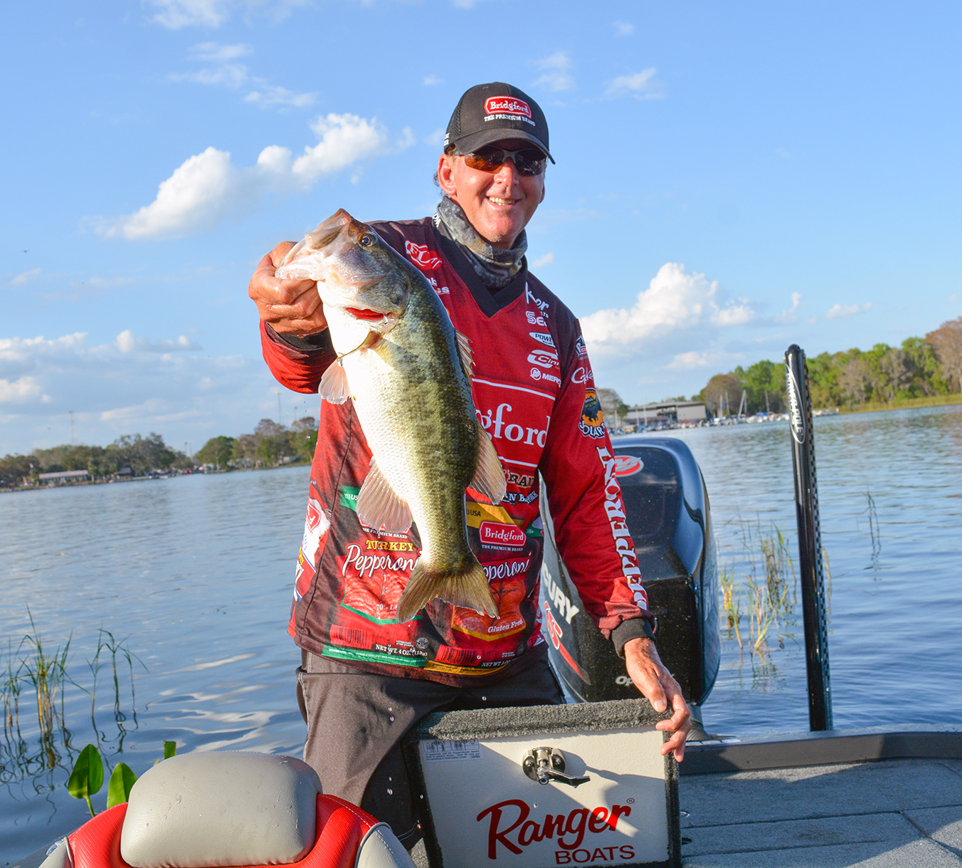 Randy with a Day 1 fish