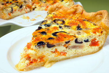 pizza quiche