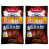 Bridgford  SBR  Beef Jerky Original Sweet N Spicy Sweet Teriyaki Honey BBQ Roasted Garlic