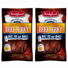 Bridgford - SBR - Beef Jerky | Original | Sweet N Spicy | Sweet Teriyaki | Honey BBQ | Roasted Garlic