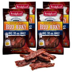 Bridgford - SBR - Beef Jerky - Original - 10 oz - Pack of 4