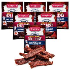 Bridgford - SBR - Beef Jerky - Sweet N Spicy - 3.25 oz - Pack of 6