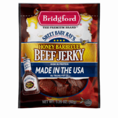 Bridgford - SBR - Beef Jerky - Honey BBQ