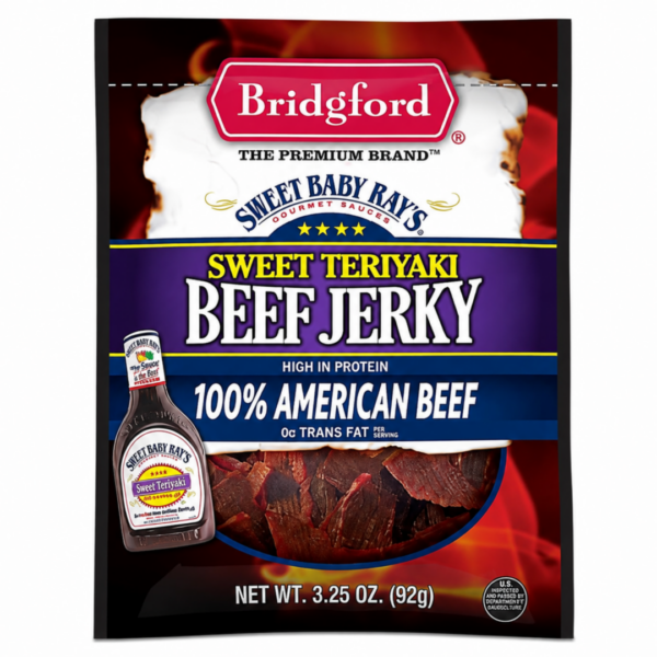 Bridgford  SBR  Beef Jerky  Sweet Teriyaki