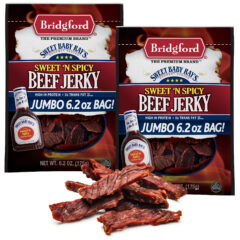 Bridgford - SBR - Beef Jerky - Sweet N Spicy - 6.2 oz - Pack of 2