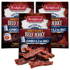 Bridgford - SBR - Beef Jerky - Sweet N Spicy - 6.2 oz - Pack of 3